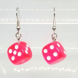 ‼️ Dice Earrings, New